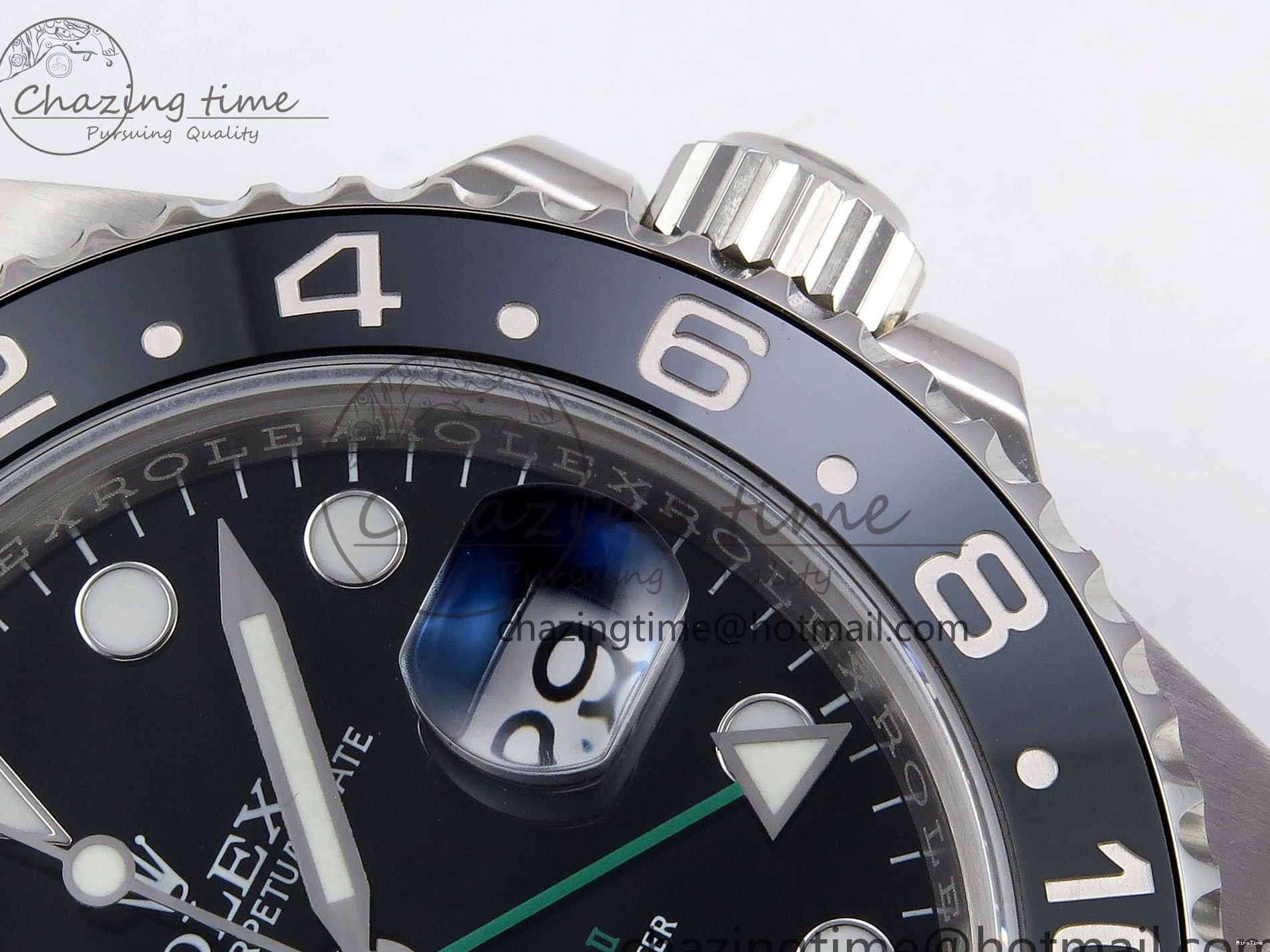 MiroTime 0503 Sporty GMT-Master II 126710 GRNR Black Gray Ceramic 904L Steel 3EF 1:1 Best Edition on Jubilee Strap VR 1339